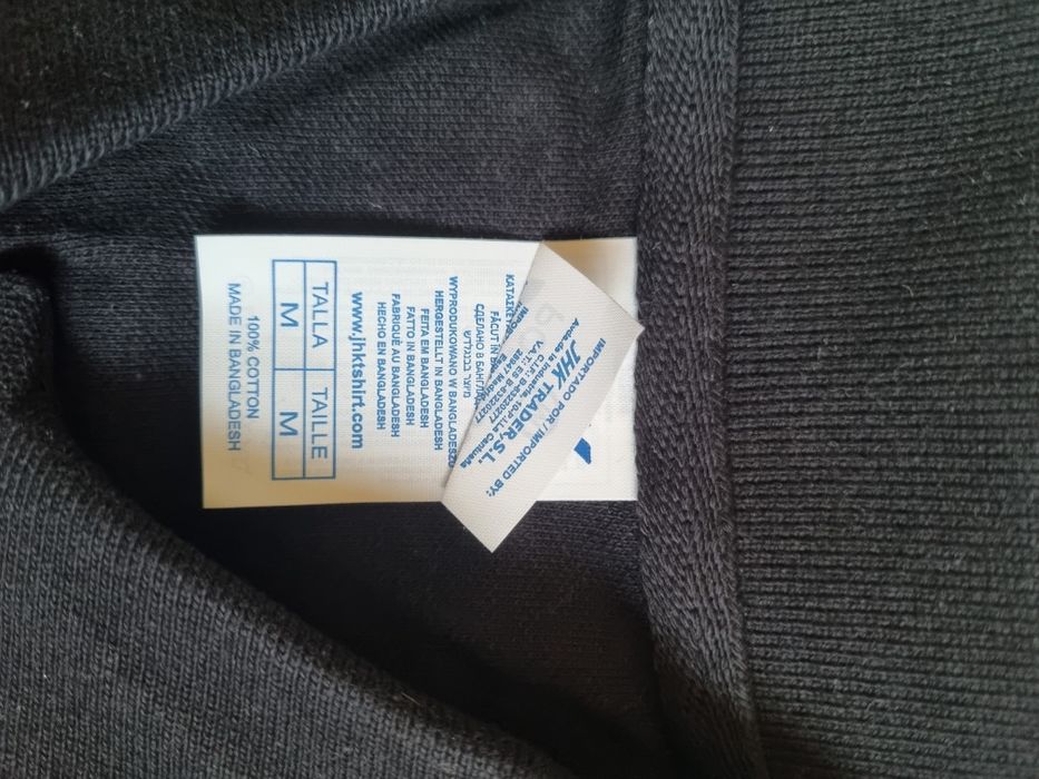 Czarna koszulka polo M
