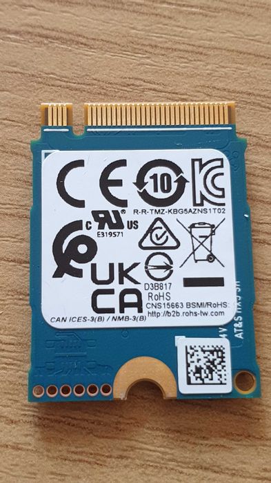 SSD диск 256GB M.2 PCIe 4.0 x4 NVMe