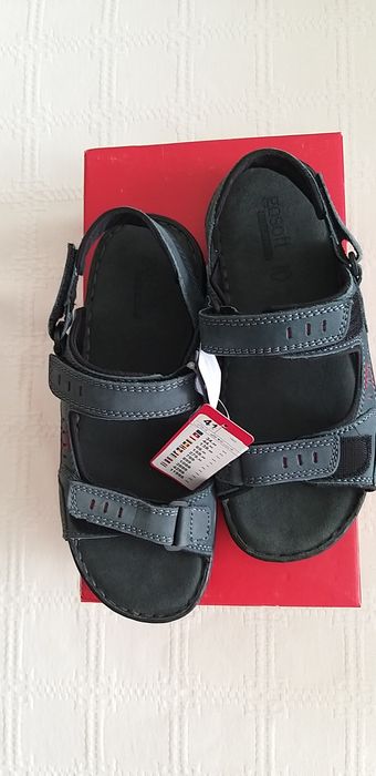 Nowe skórzane sandałki sandały męskie chłopięce GOSOFT rozmiar 41