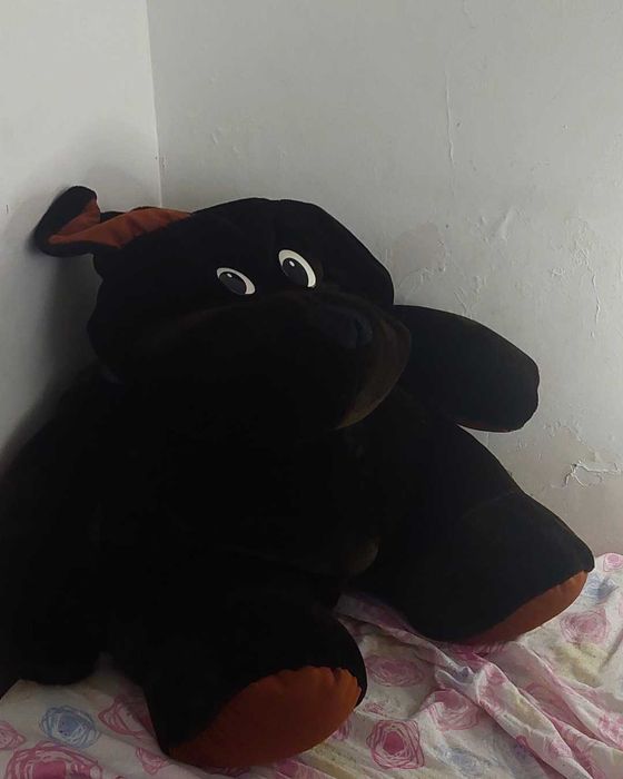 Cao de Peluche Fofo e peludo