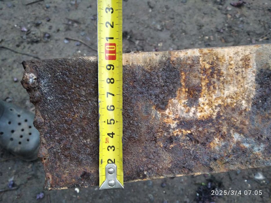 Уголок 60х100мм б\у