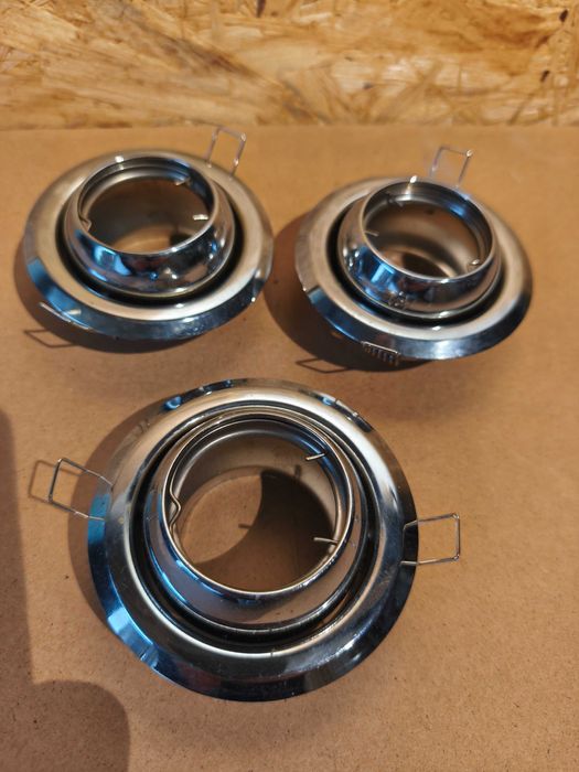 Oprawa halogenowa chrom - 3 szt