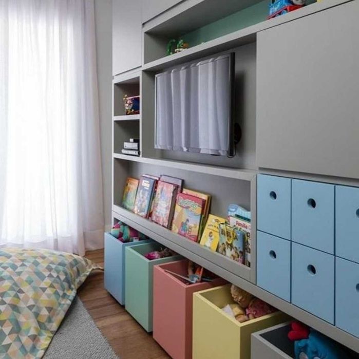 Mobília infantil e quarto montessori