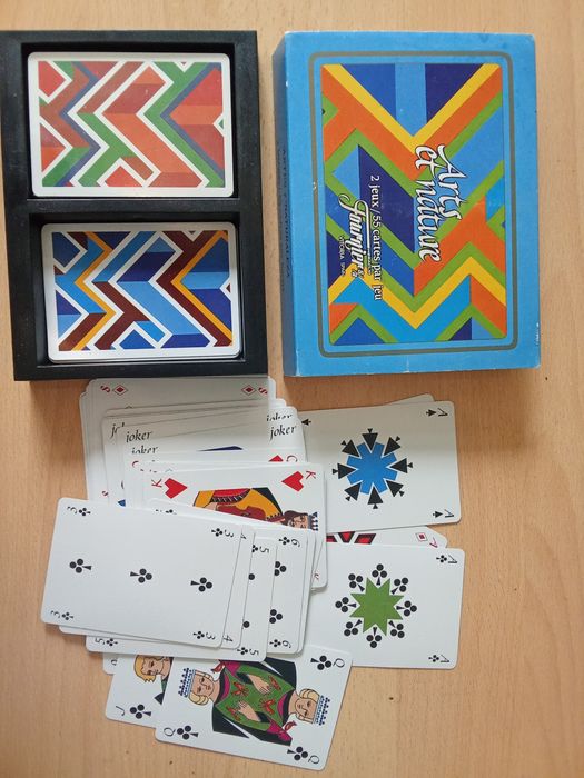 2 Baralhos Cartas Fournier Arts et Nature