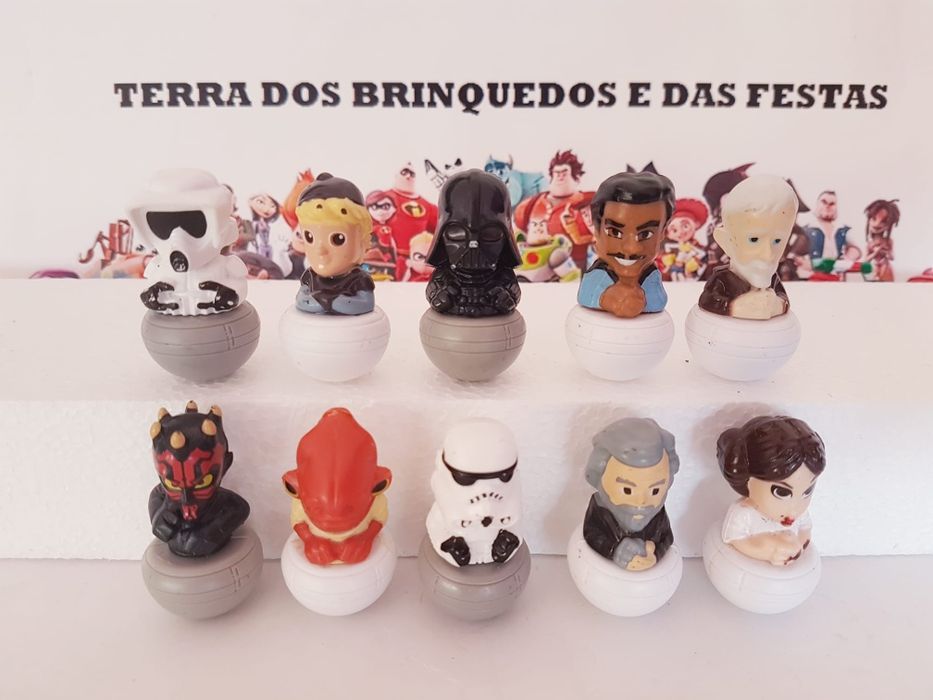 Conjunto 10 pcs Mini Star Wars (Portes grátis)