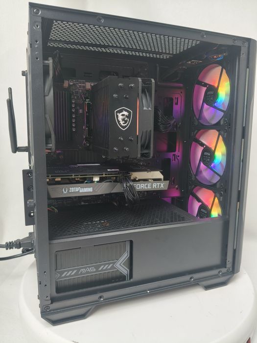 Komputer Gamingowy MSI Ryzen 7 5700, RTX 3060 12 GB, 32 GB,Wifi,SSD,Win 11