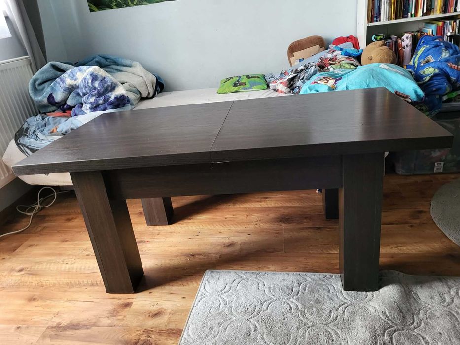 Ławostól w kolorze czekoladowym polska marka Tomaco