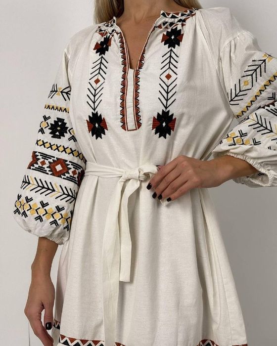 Вишита сукня/сукня вишиванка/жіноча сукня/плаття/плаття з вишивкою