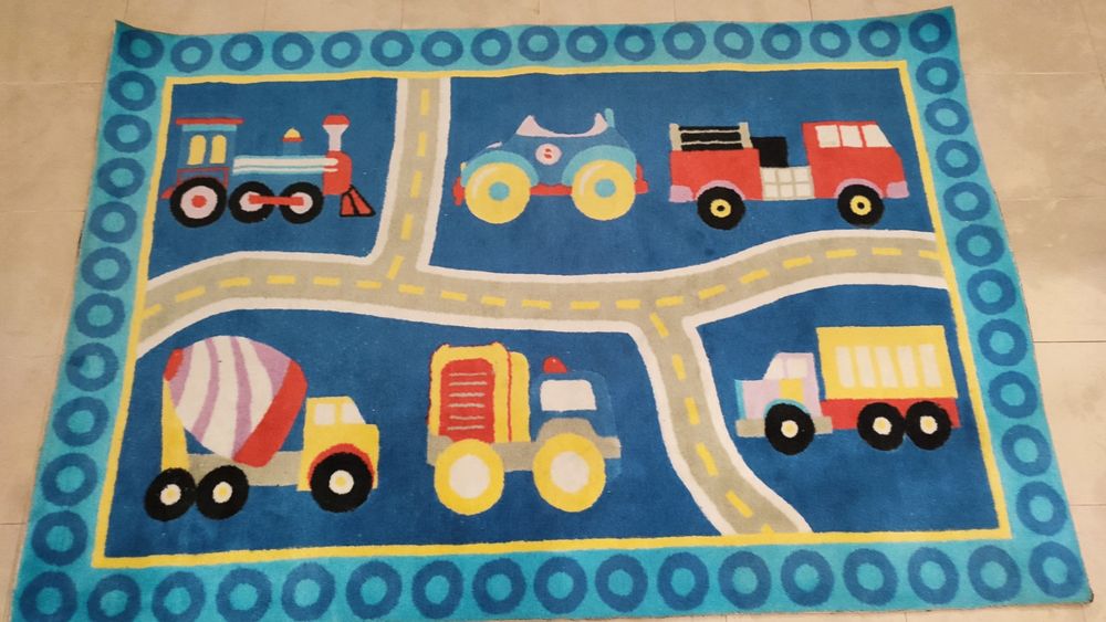 Tapete quarto criança 120 x 180 cm.