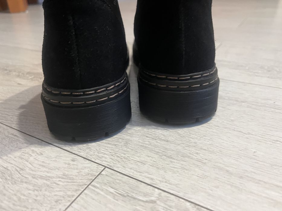 Botki zamszowe ocieplane