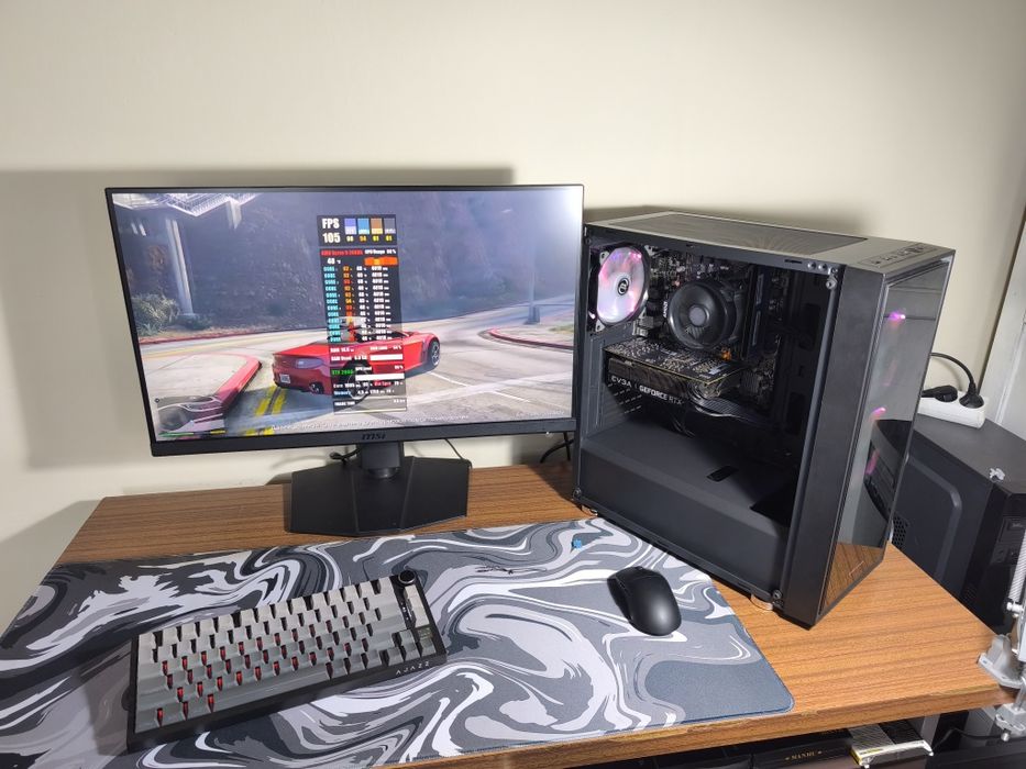 Torre gamer Ryzen 5 2600X RTX 2060 6Gb