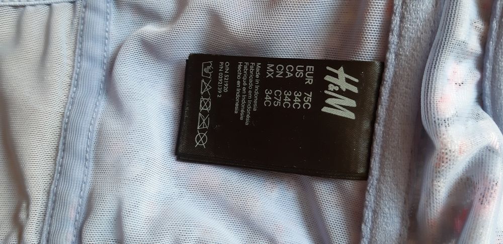 Biustonosz gorsetowy H&M rozm. 75C