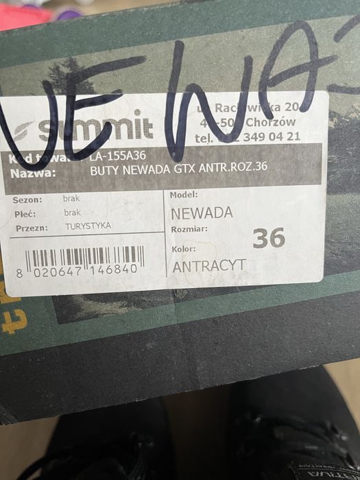 Buty trekkingowe la sportiva nevada roz. 36