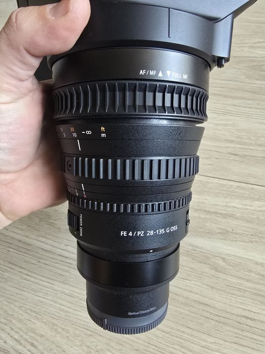 Obiektyw Sony FE 28-135 f/4.0 G PZ OSS