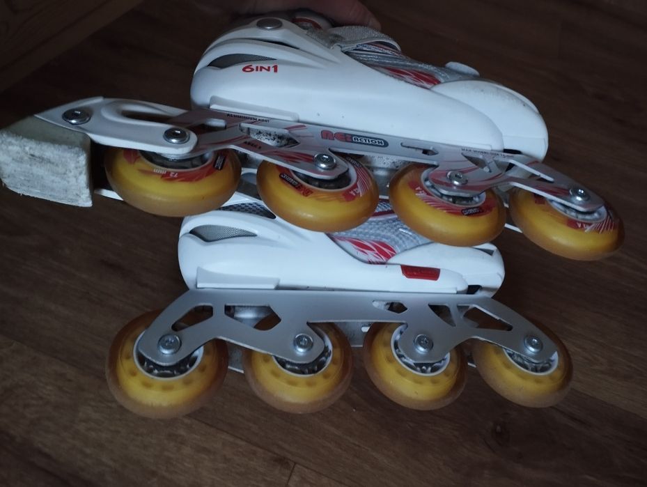Ролікові ковзани/ролики/коньки ReAction р.36 + захист