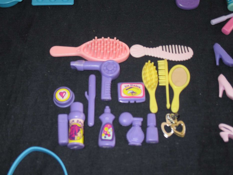 Conjunto de 80 peças acessórios Brincar Brinquedos