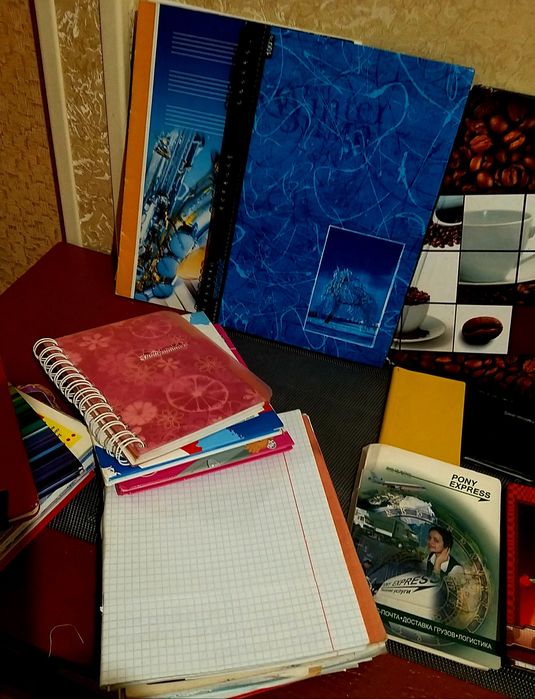 БумагаЧистаяДляЗаписей(40шт) ТетрадиТолстые/ТонкиеБлокнотыАльбомы