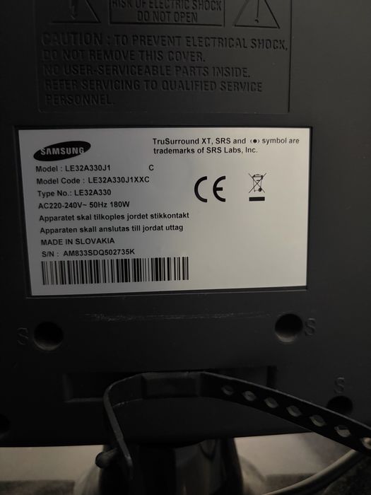 Teve samsung LCD 32 polegadas