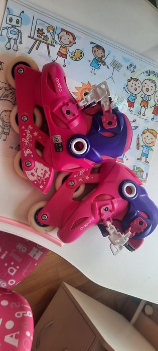 Ролики детские с защитой и сумкой