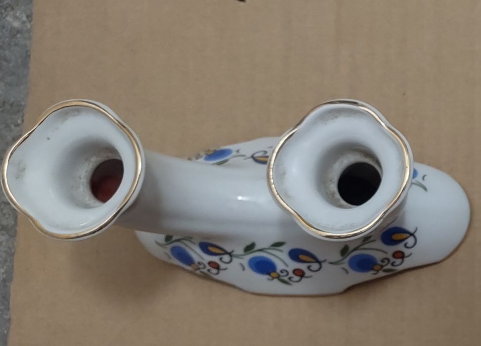 Świecznik porcelanowy Lubiana