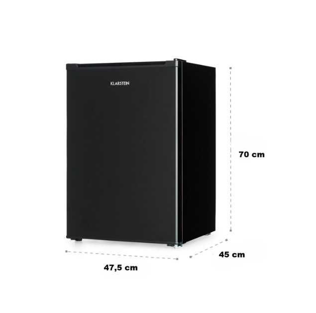 Lodówka czarna 75L. Klarstein    X-085
