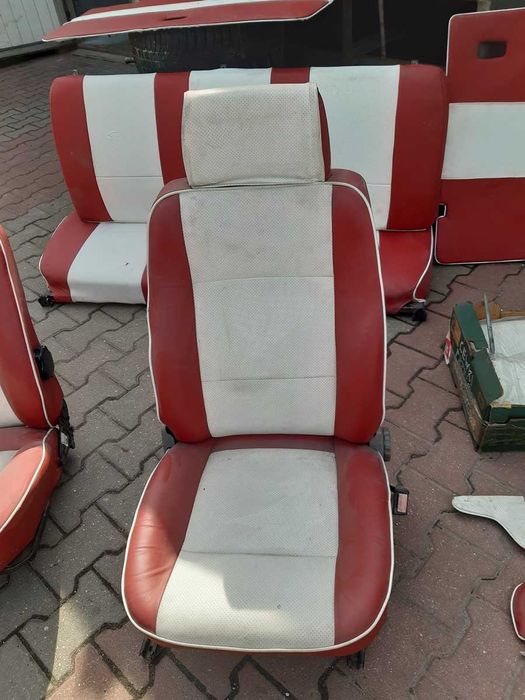 Fotele przód przednie kanapa tylna tył Vw Transporter T3 tapicerka