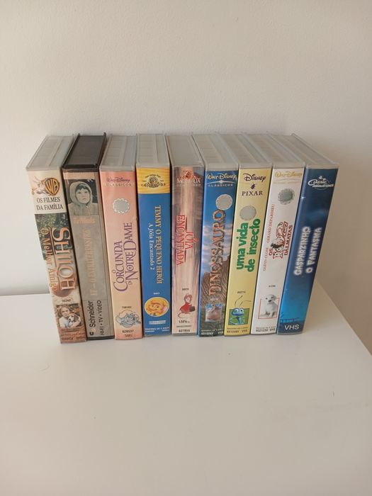 Filmes de animação VHS