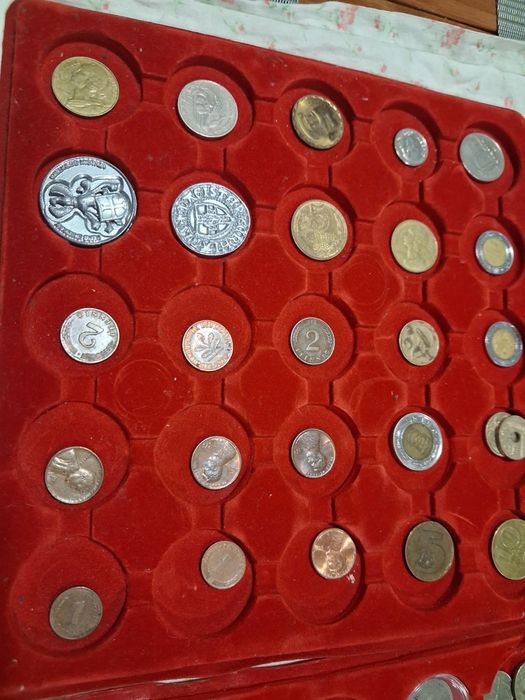 Kolekcja monet polskich i zagranicznych ok 130 szt