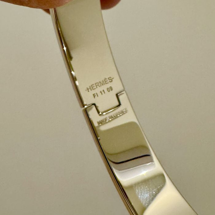 HERMÈS Bracelet Clic  HH ( Fatura compra)