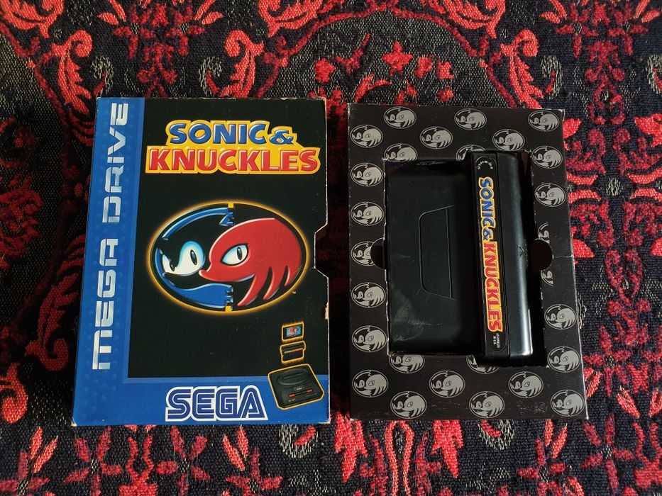 Jogo mega drive Sonic knuckles TOP!