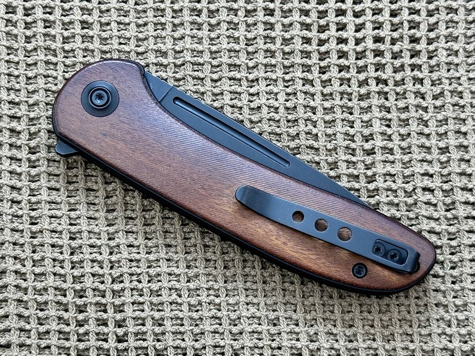 Ніж WE Knife Saakshi Titanium + Wood сталь CPM 20CV