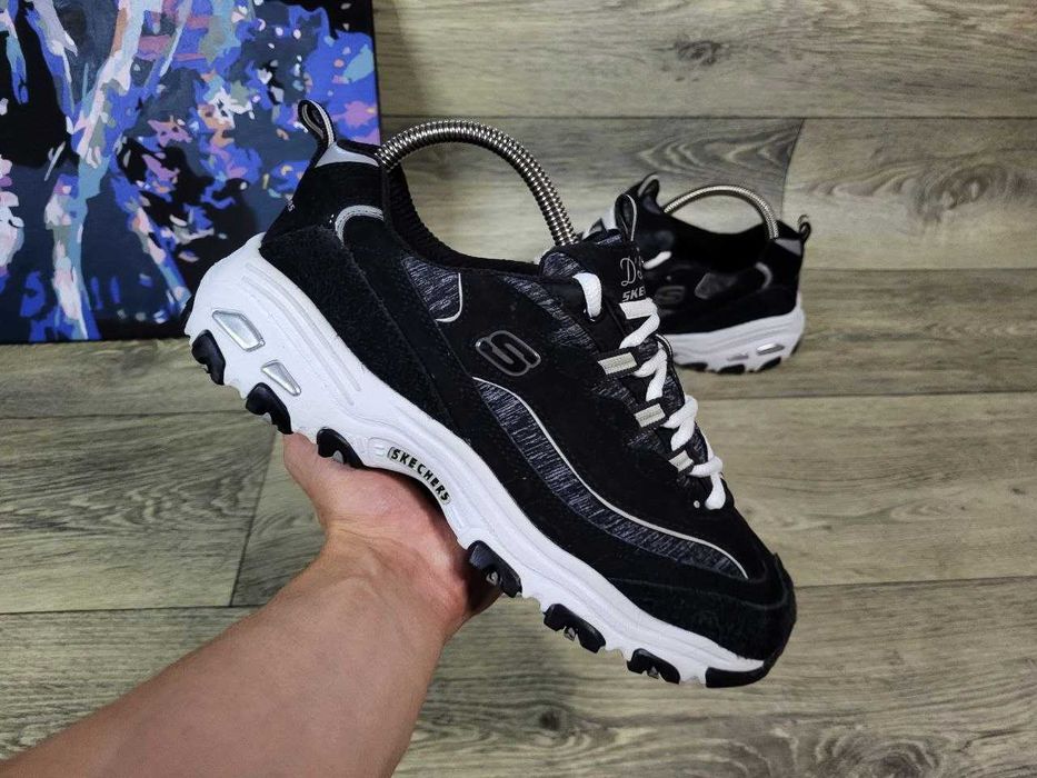 Фірмові кросівки Skechers DLites (р.40) кроси оригінал скетчерс літні осінні кросівки типу найк