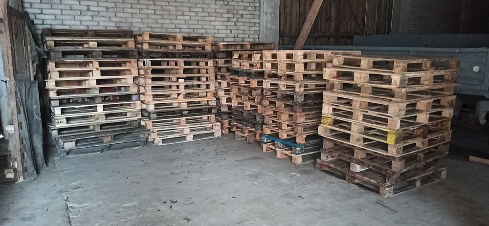 Palety drewniane 120x80 120x100 jednorazowe euro 100 sztuk