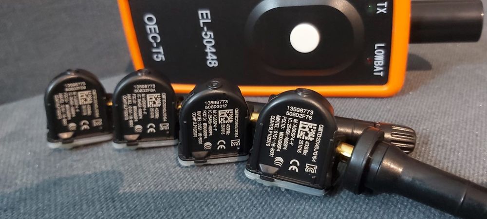 Czujnik ciśnienia w oponach tpms opel