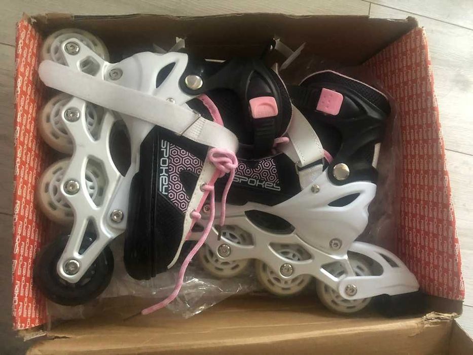 Rolki regulowane Spokey Tony 30-33 stan bardzo dobry