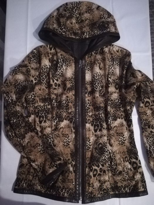 Куртка жіноча шкіряна двостороння