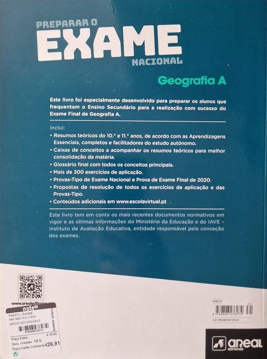 Livro de exames geografia do 11 ano