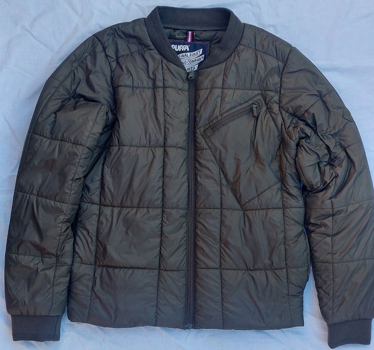 Оригинальная стеганая куртка-бомбер Puffa The Original Duvet Clothing