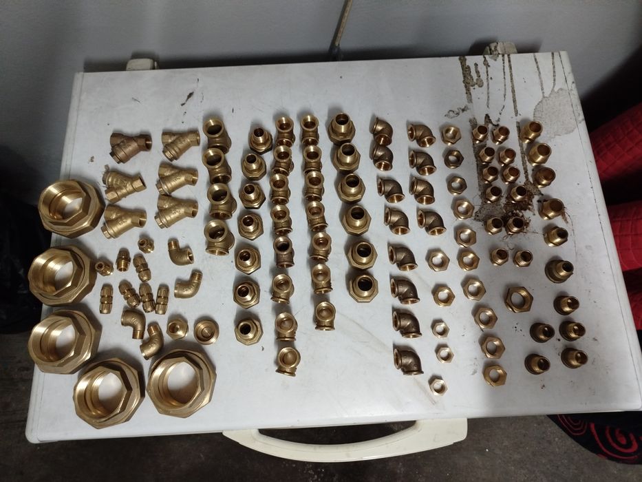 108 acessórios de Metal para canalização