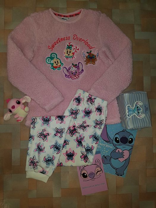 Мега теплый комплект Primark Стич 13-15 лет 164см пижама Disney Stitch