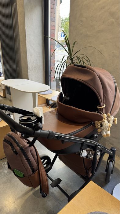 Дитяча коляска Anex m/type 2-in-1 (Brown/Eco-leather) Харків