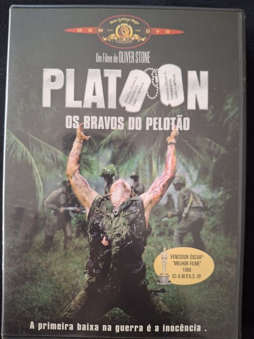 DVD Platoon. Os Bravos do Pelotão.