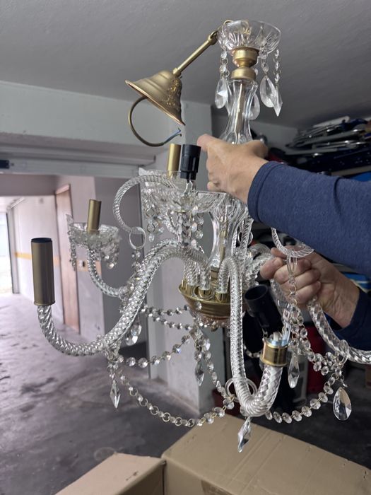 Candeeiro estilo candelabro
