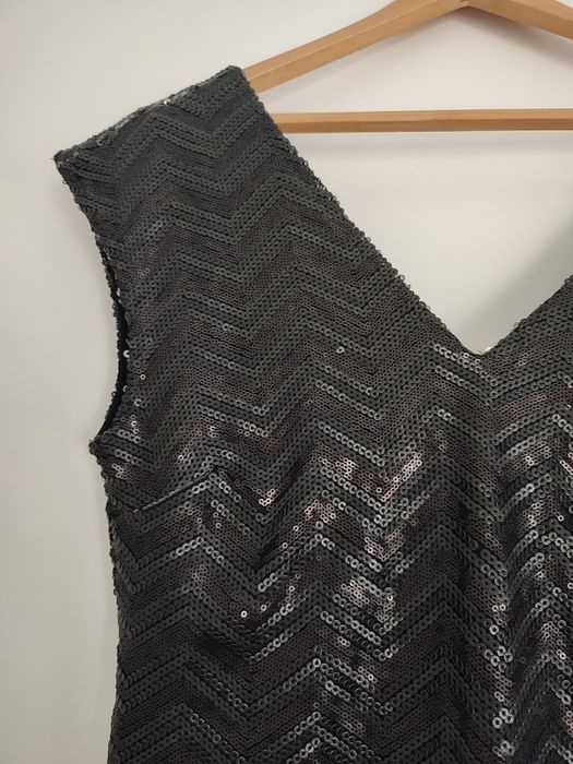 Vestido de lantejoulas preto
