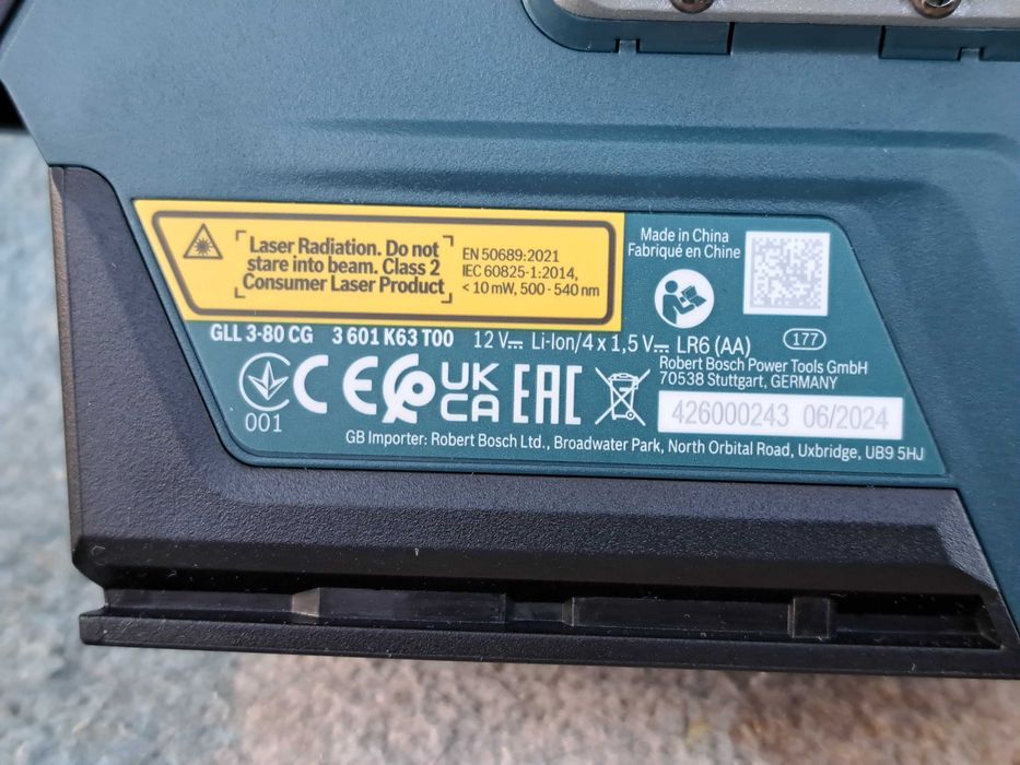 Bosch GLL 3-80 CG Нівелір лазер Лазерный нивелир