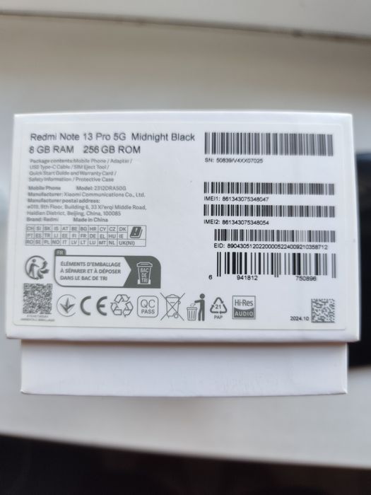 Xiaomi Redmi Note 13 Pro 5G – 256 GB