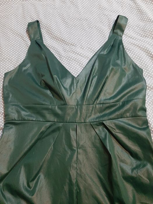 Стильный сарафан иск.кожа