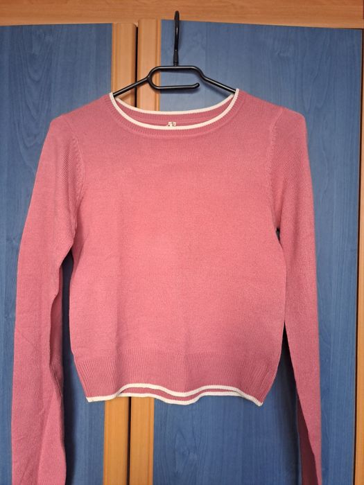 sweterek różowy z sinsay