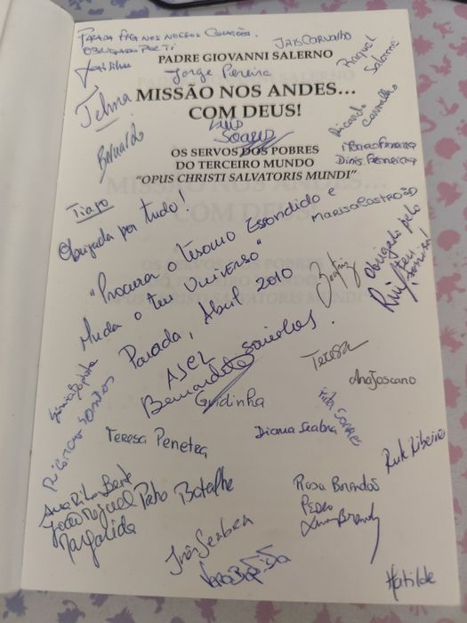 Missão nos Andes... Com Deus!