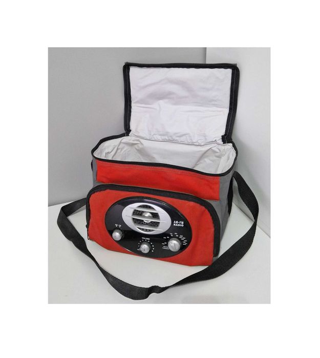 Torba termiczna + Radio 3w1 turystyczna izolowana śniadaniowa plażowa